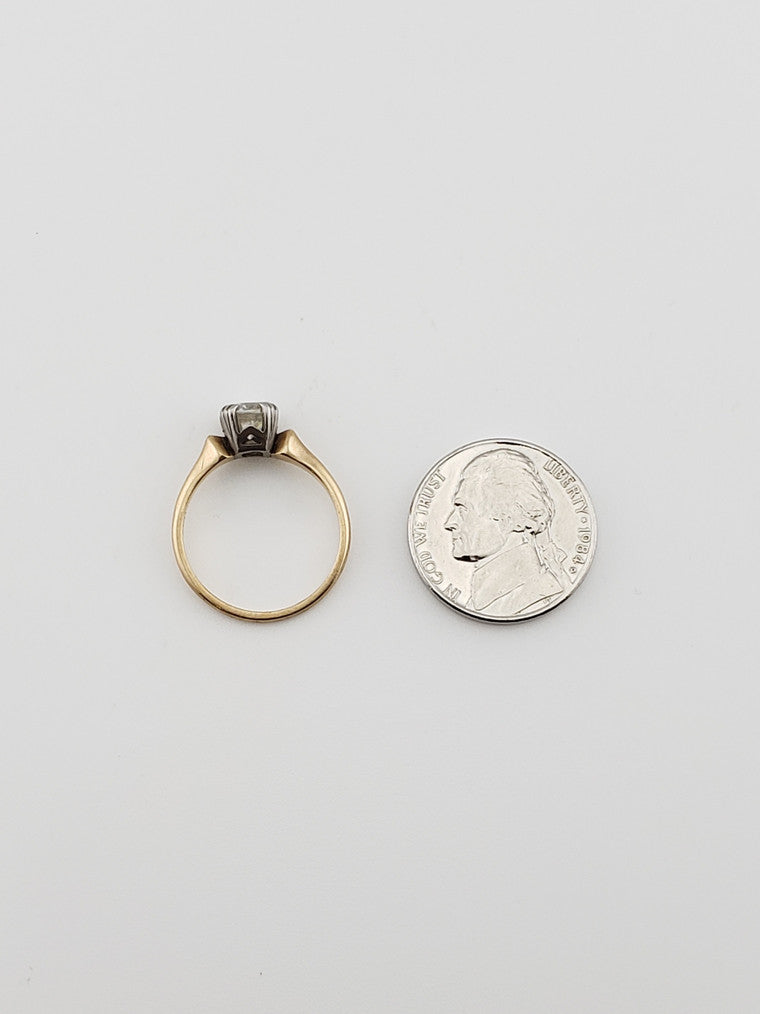 Solitaire CZ Ring