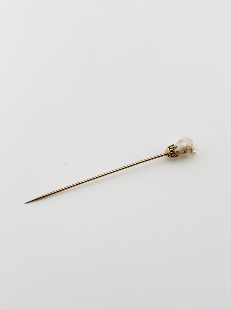 Natural Pearl Pin-Irregular