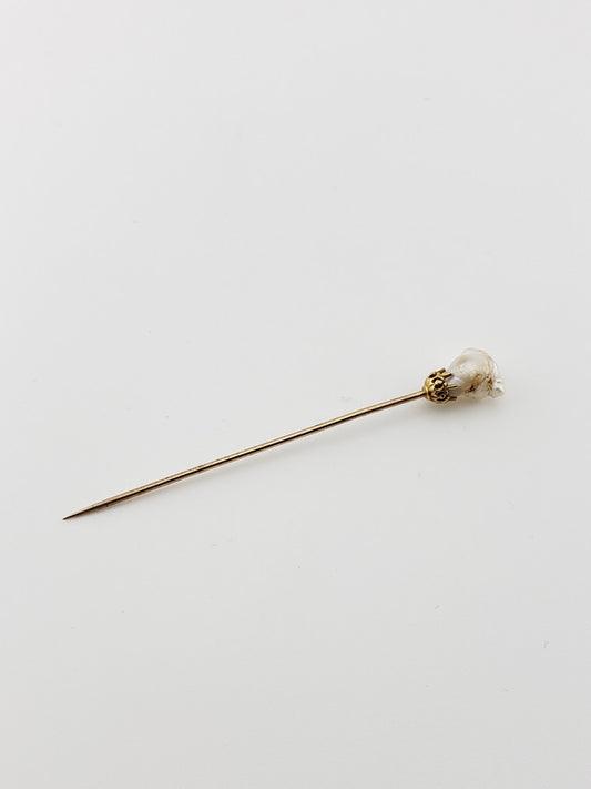Natural Pearl Pin-Irregular