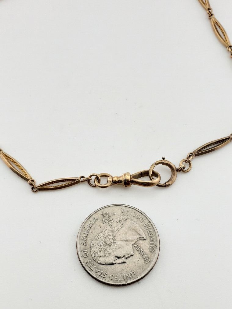 'Baguette Link' Watch Chain