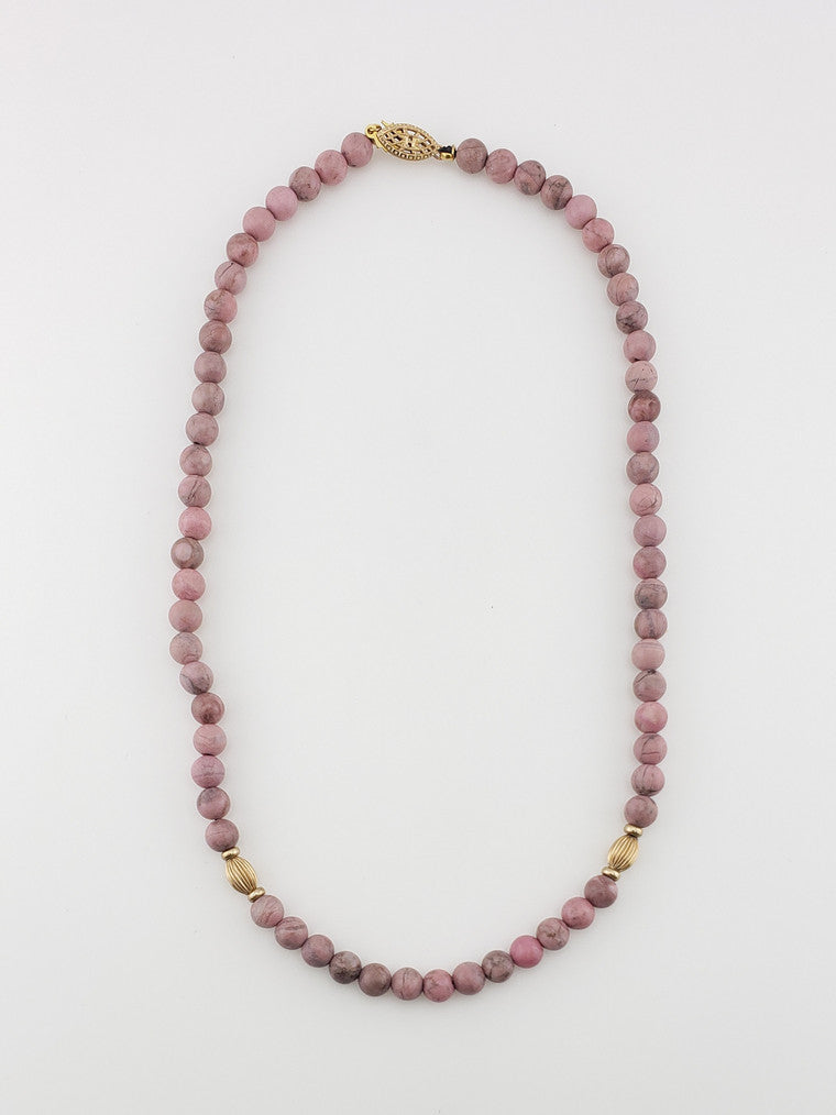 Rhodonite Strand 16"