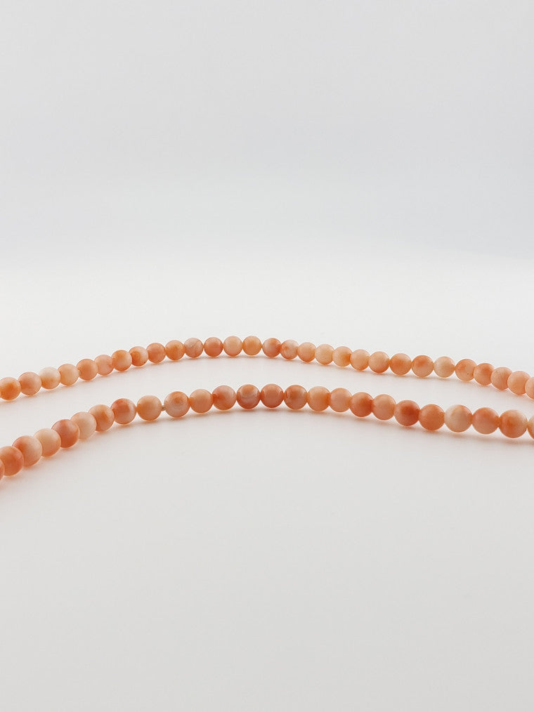 Angel Skin Coral Strand 16"