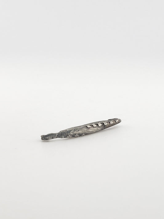 C.1895 Flowers Bar Pin