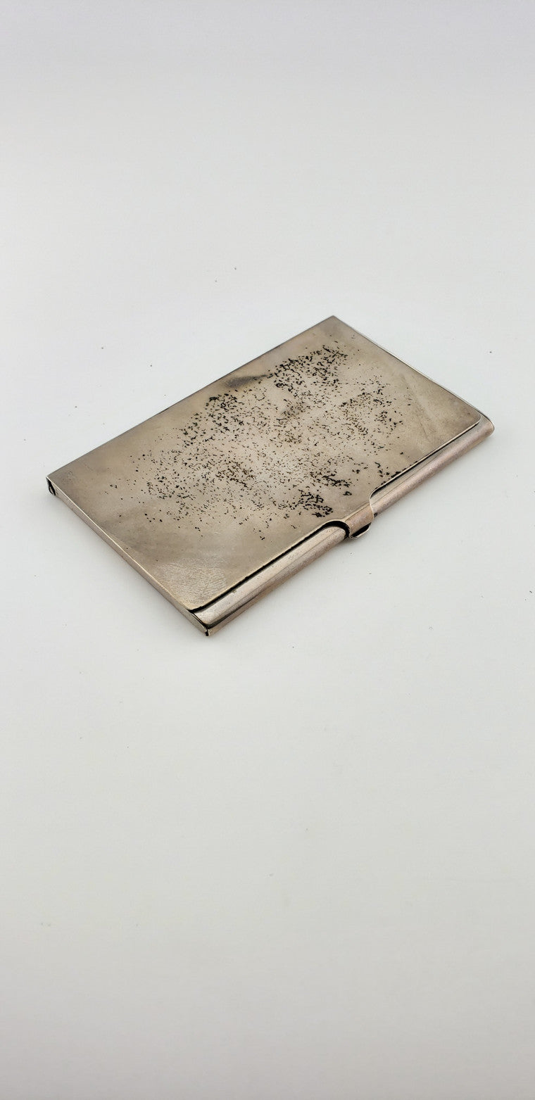 Sterling Silver Small Card Case