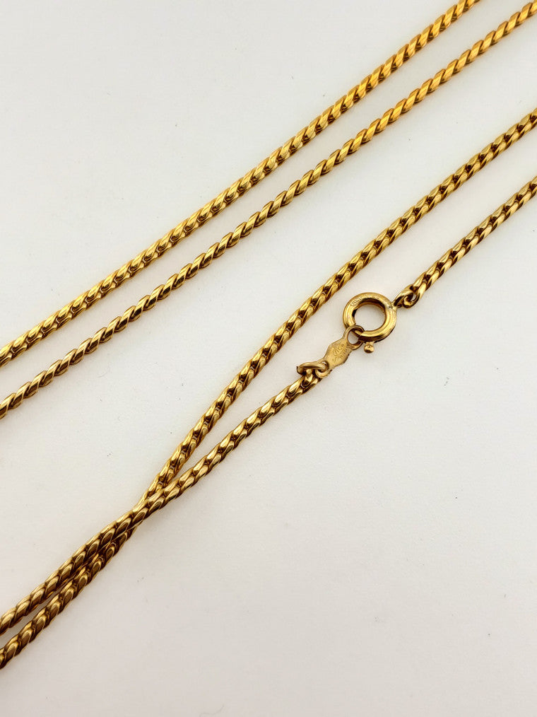 GF Silk Rope Necklace
