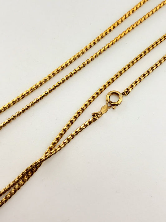 GF Silk Rope Necklace