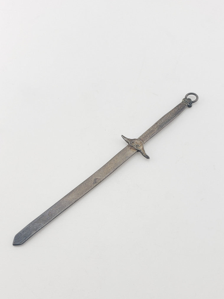 Antique Silver Mini Sword Set