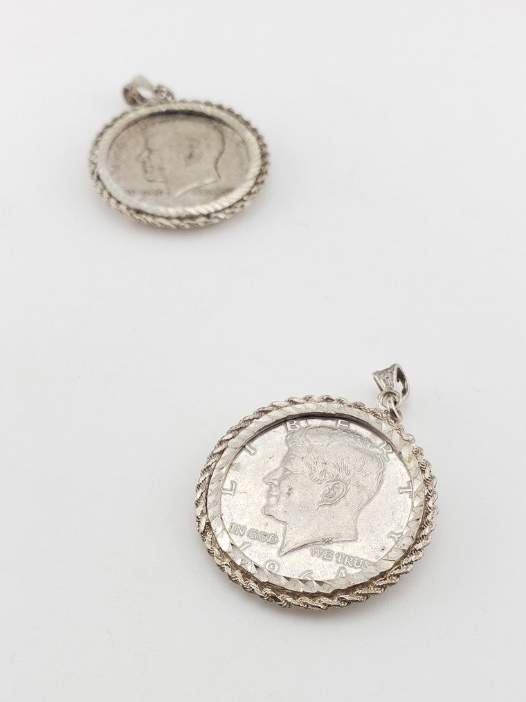 SS Kennedy 1/2 Dollar Coin Bezel