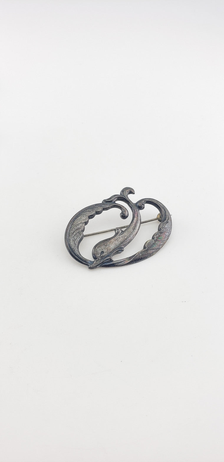 SS Dolphin Waves Pin