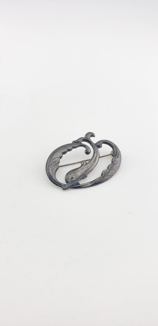 SS Dolphin Waves Pin