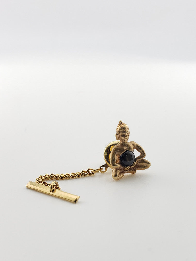Swami Star Sapphire Pin