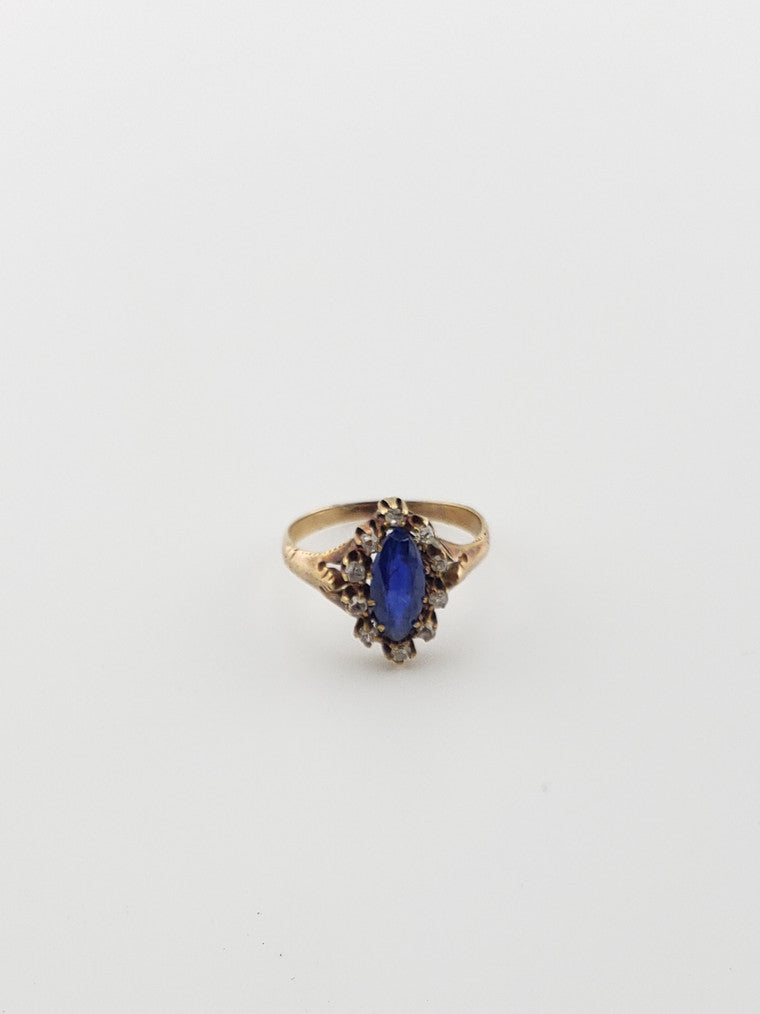 1880 Sapphire Ring