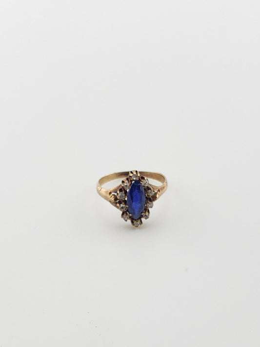 1880 Sapphire Ring