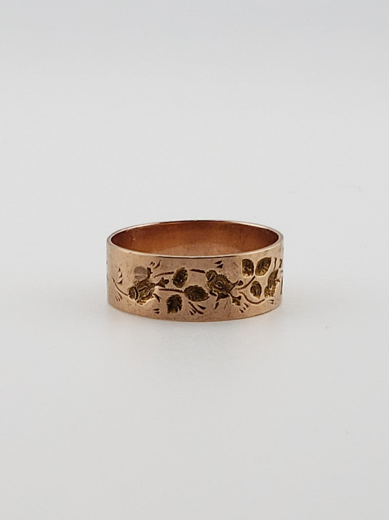 Floral Stamp Ring