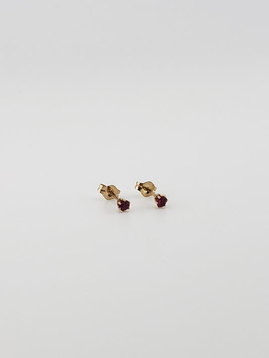Ruby Studs
