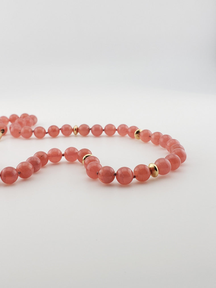 Rhodochrosite Strand 20"