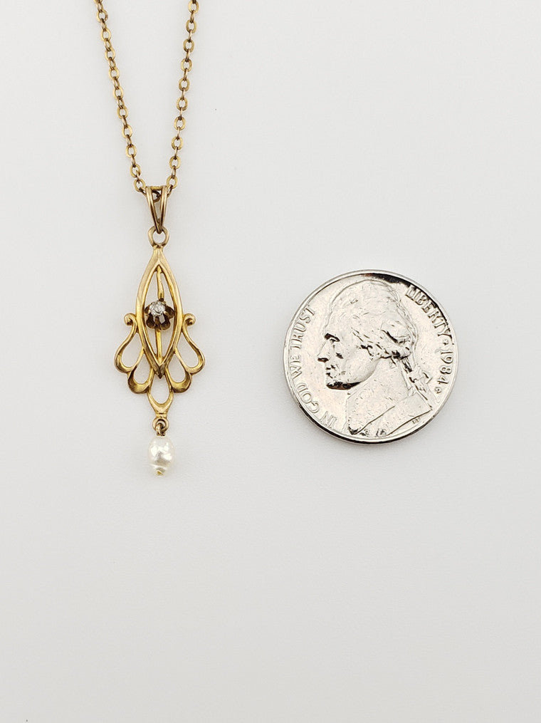 1900 Lavaliere Necklace