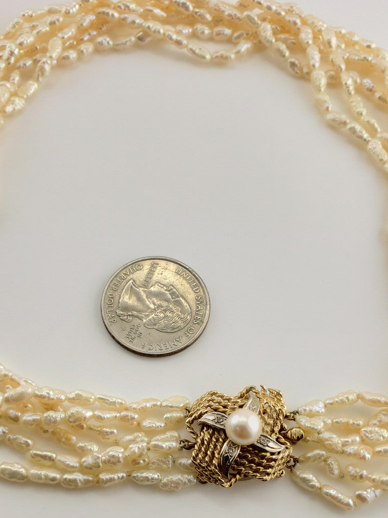Pearl Strand #24 - Six Strand Pearl