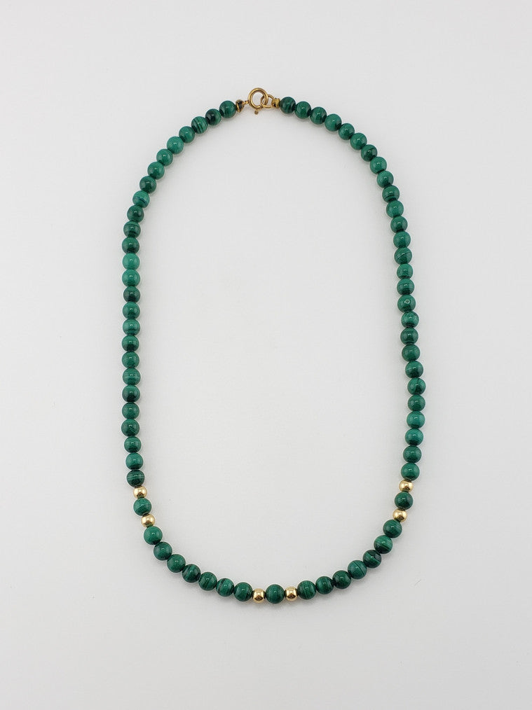 Small Malachite Strand 15"