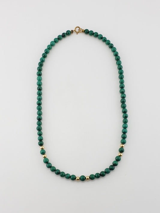 Small Malachite Strand 15"