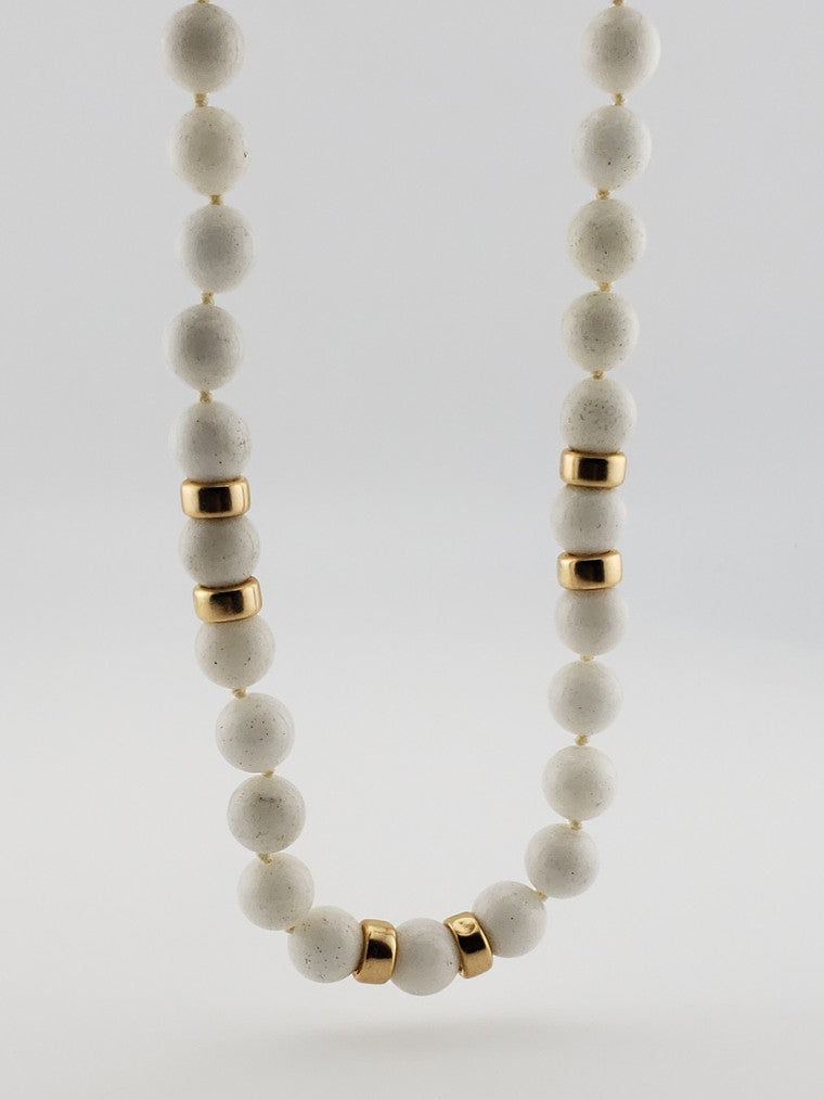 White Coral Strand 27”