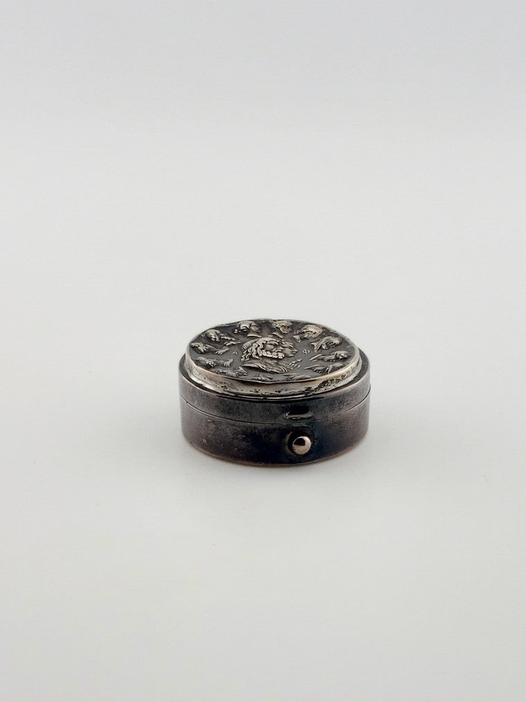 Sterling "Faces" Box