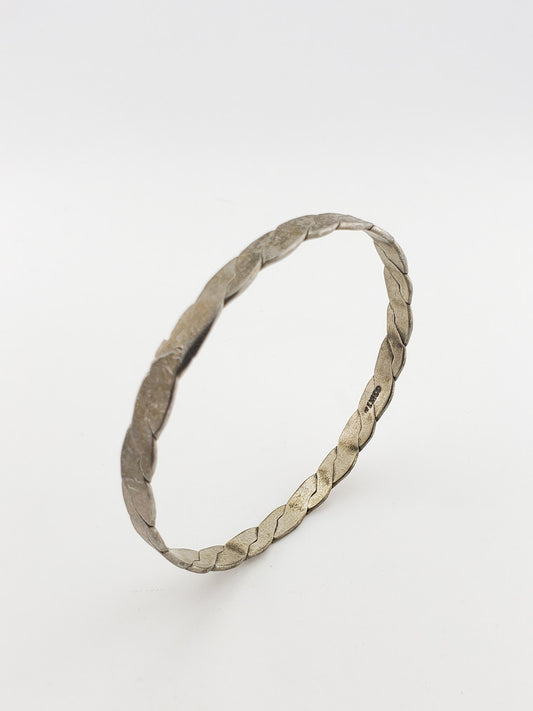 SS Braided Bangle