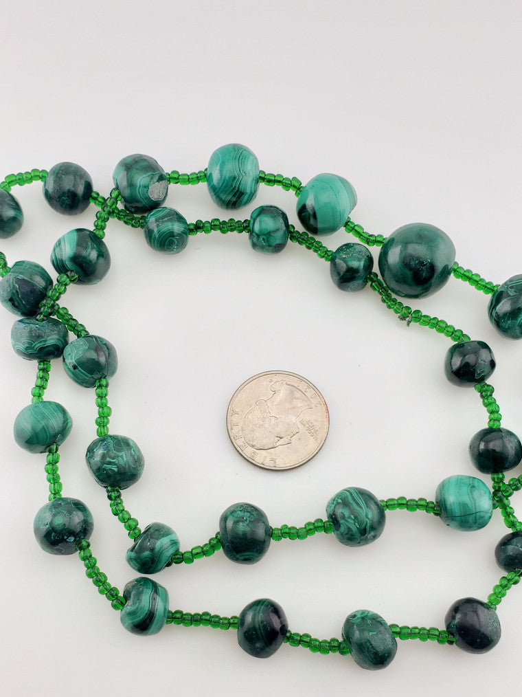 Green Tsvorite Strand