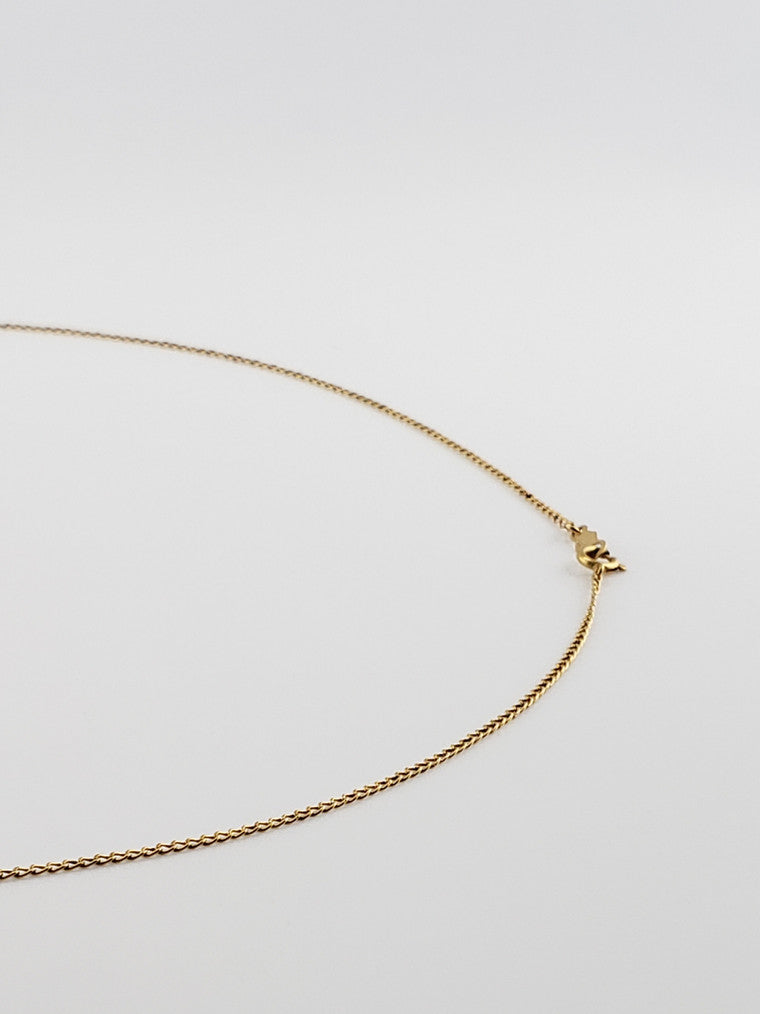 10k Dainty Curb Chain