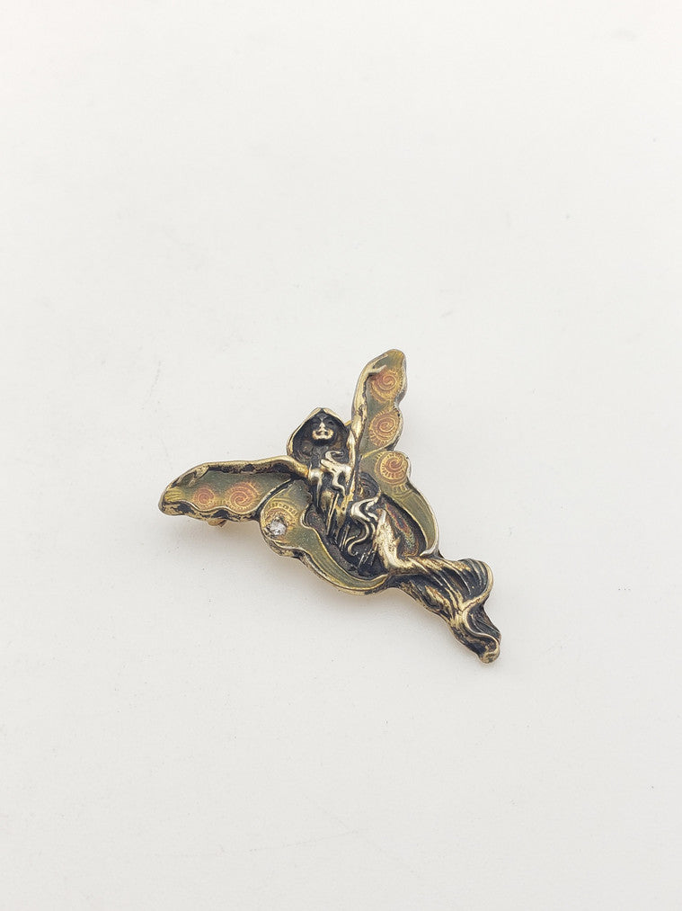 Art Nouveau "Loie Fuller" Pin