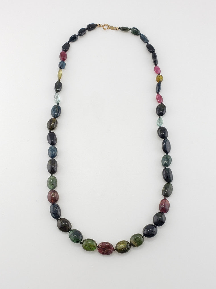 Graduating Tourmaline Strand 18"