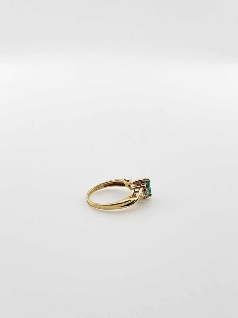 Emerald Marquise Ring