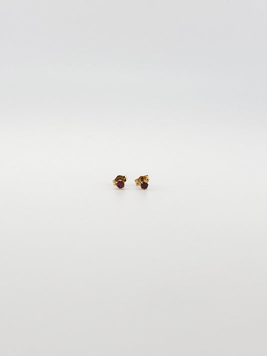 Ruby Studs 2
