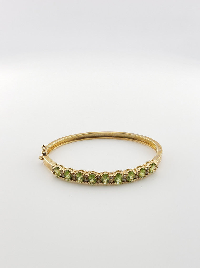 Peridot Bangle