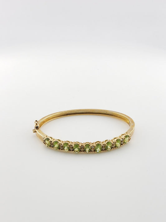 Peridot Bangle