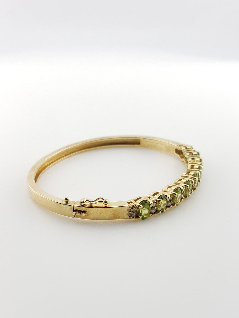 Peridot Bangle