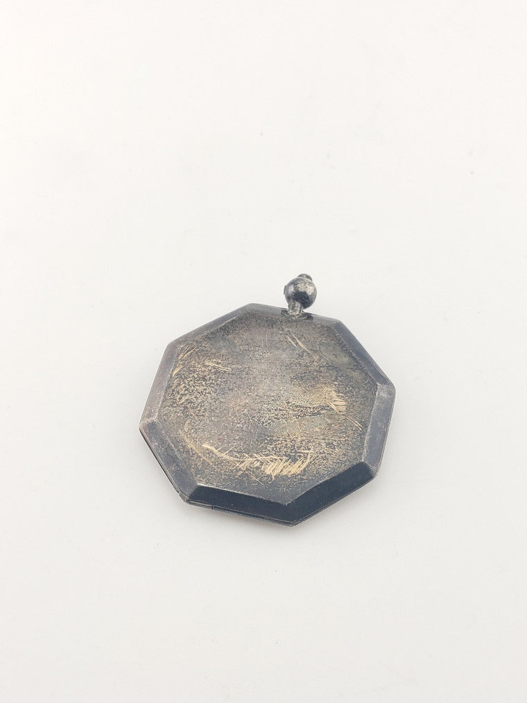 SS Antique Octagon Locket