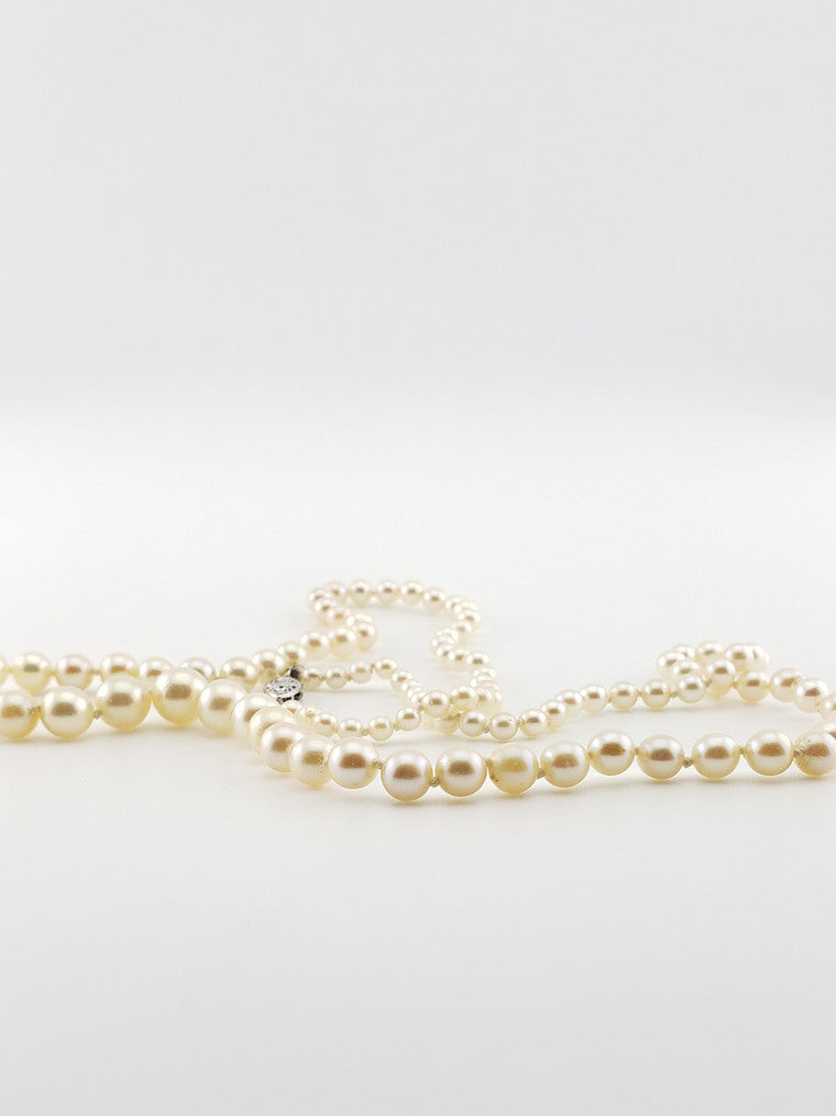 Graduating Saltwater Pearl Necklace