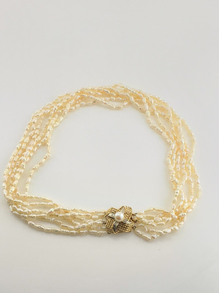 Pearl Strand #24 - Six Strand Pearl