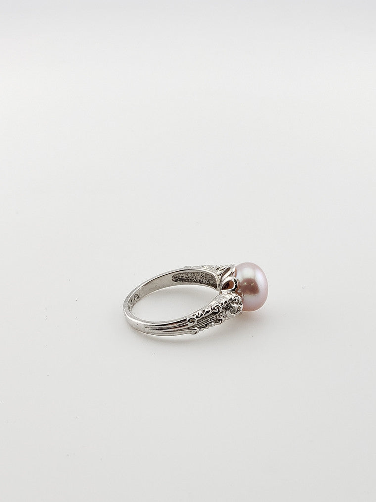 Lavendar Pearl Ring