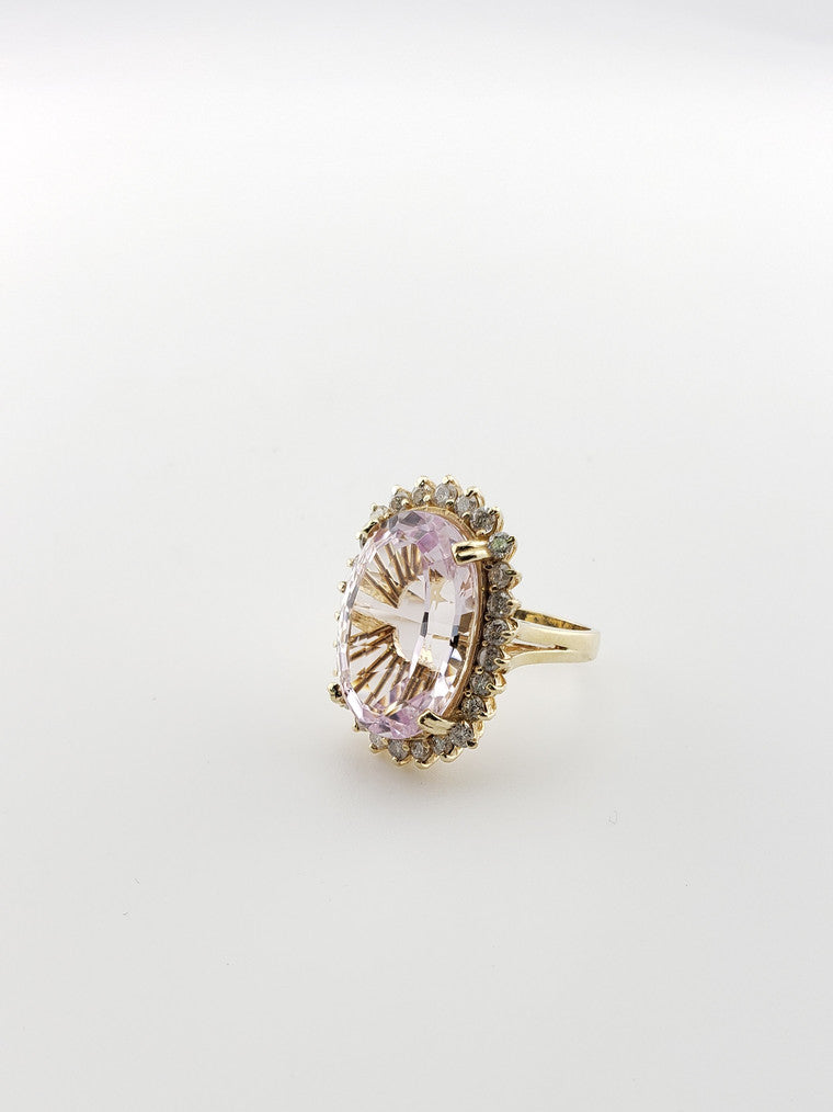 Kunzite Ring