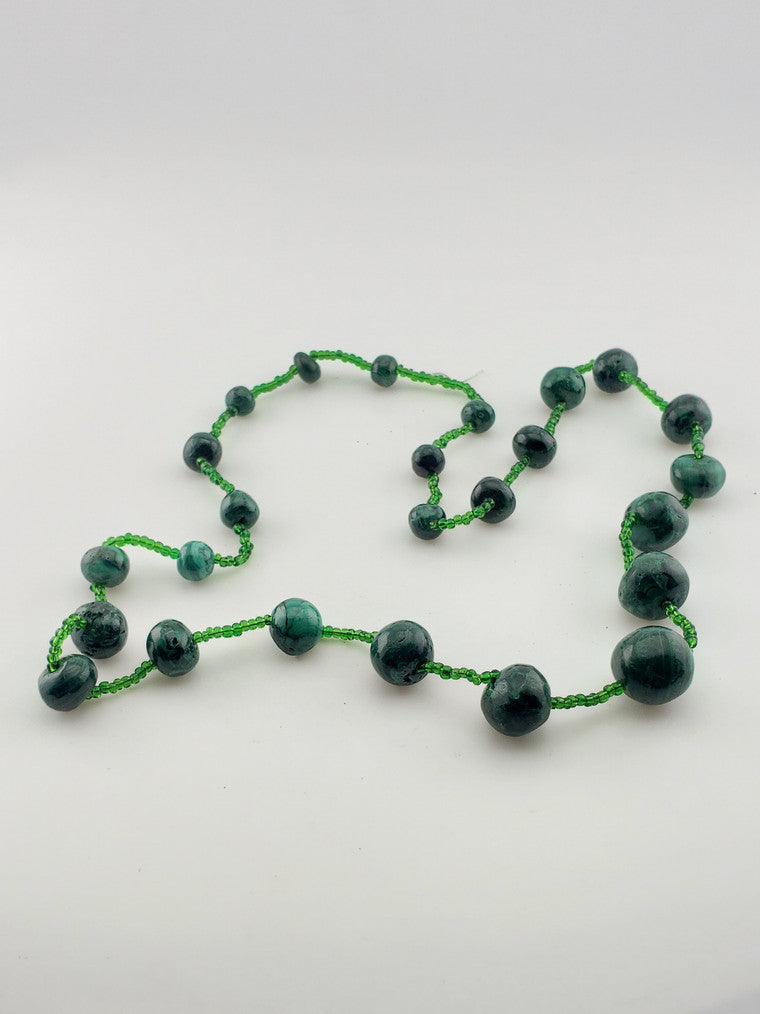 Green Tsvorite Strand