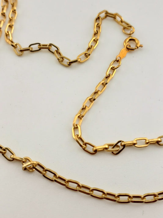 GF Oval Link Necklace