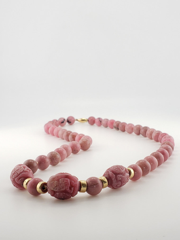 Rhodonite Strand 27"