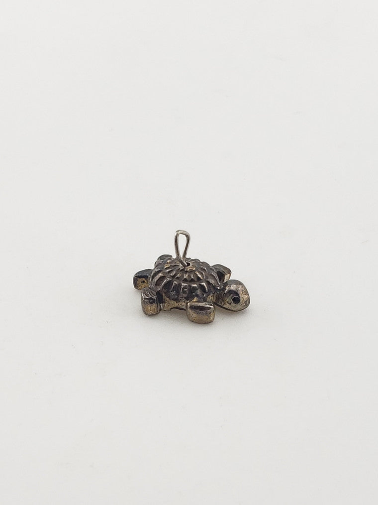Silver Turtle Charm