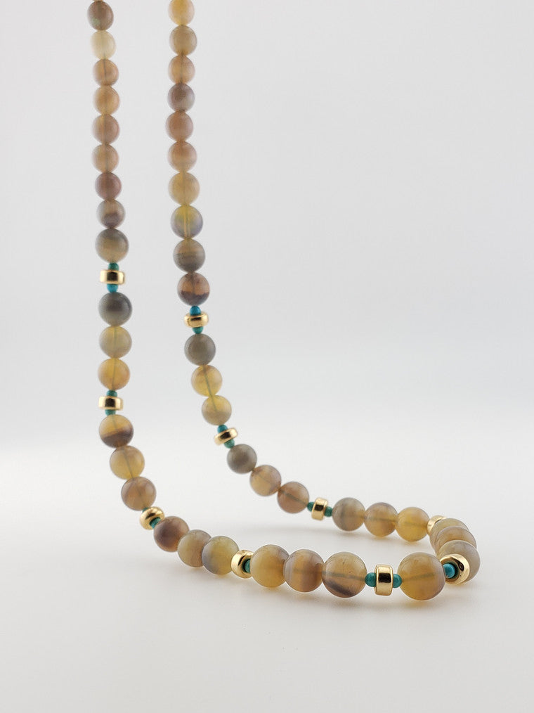 Graduated Opal Strand 19"