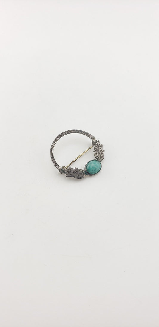 SS Deco Brooch Pin