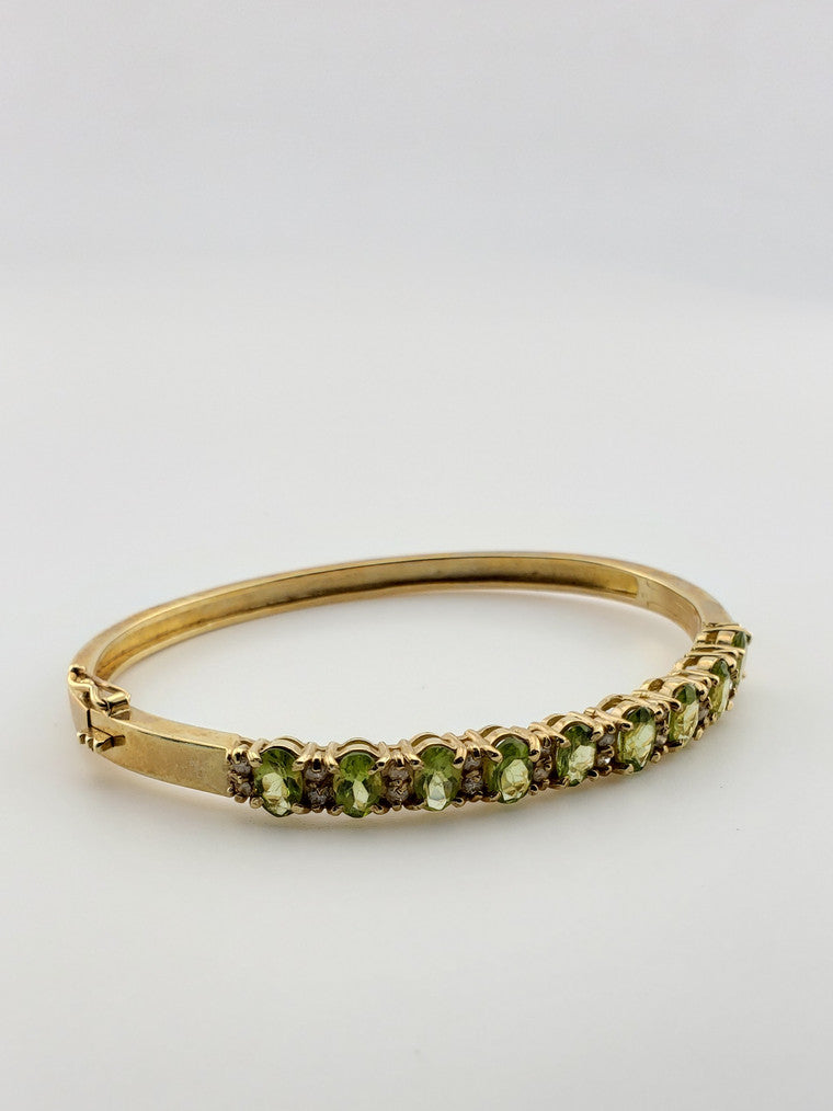 Peridot Bangle