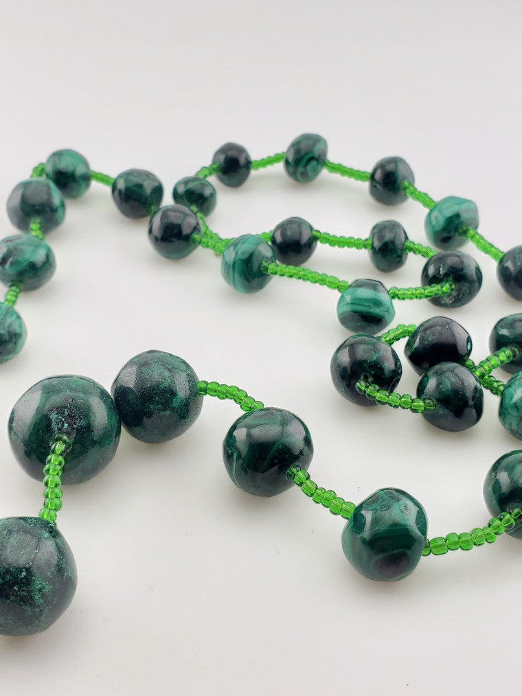 Green Tsvorite Strand