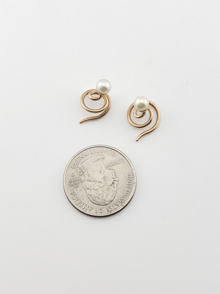 18k Pearl Hair Twist Acessories